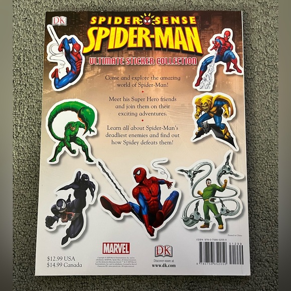 Marvel Other Spider Sense Spiderman Sticker Book Poshmark